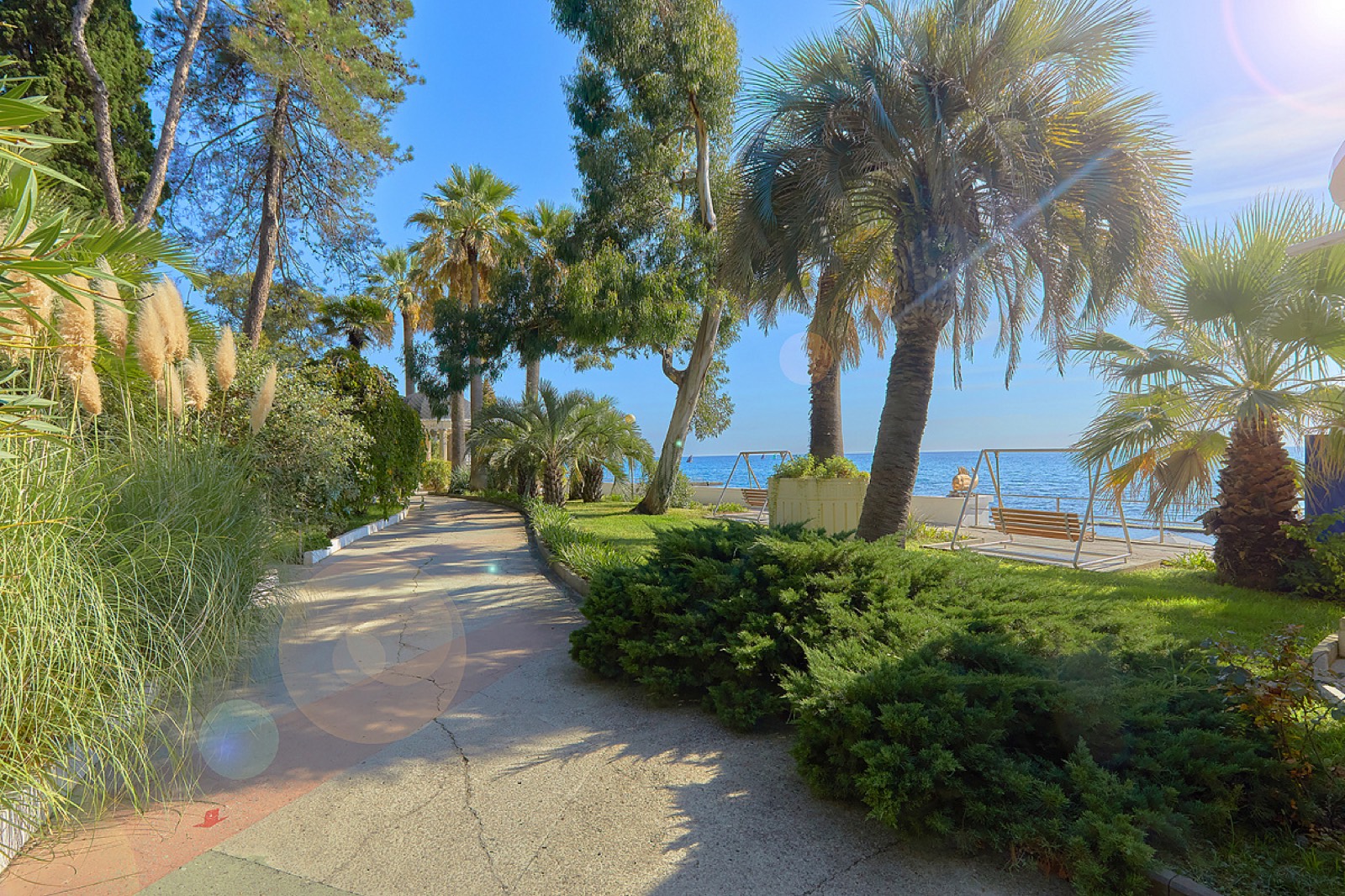 Главный корпус санатория